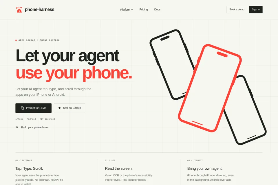 Landing page preview