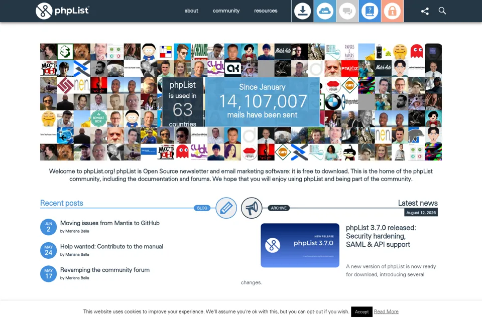 Landing page preview