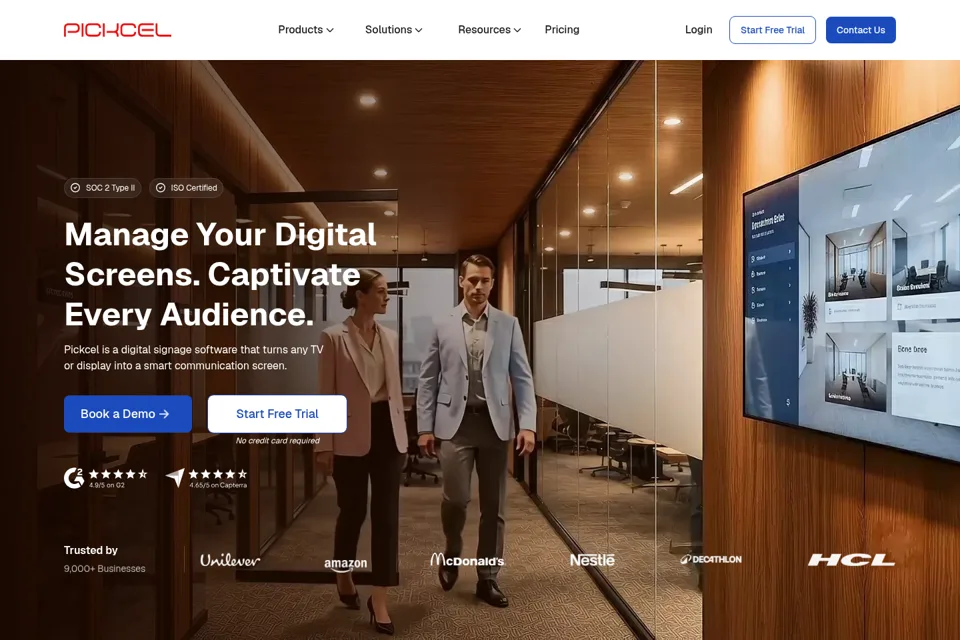 Landing page preview