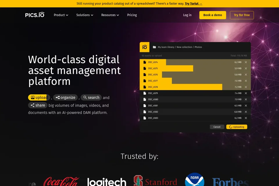 Landing page preview