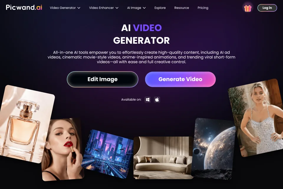 Landing page preview