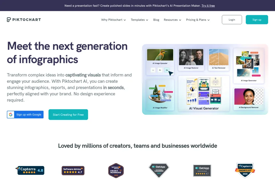 Landing page preview