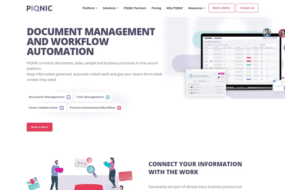 Landing page preview