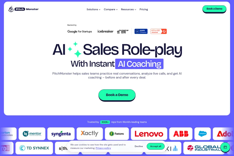 Landing page preview
