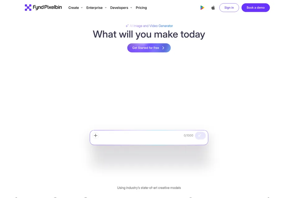 Landing page preview