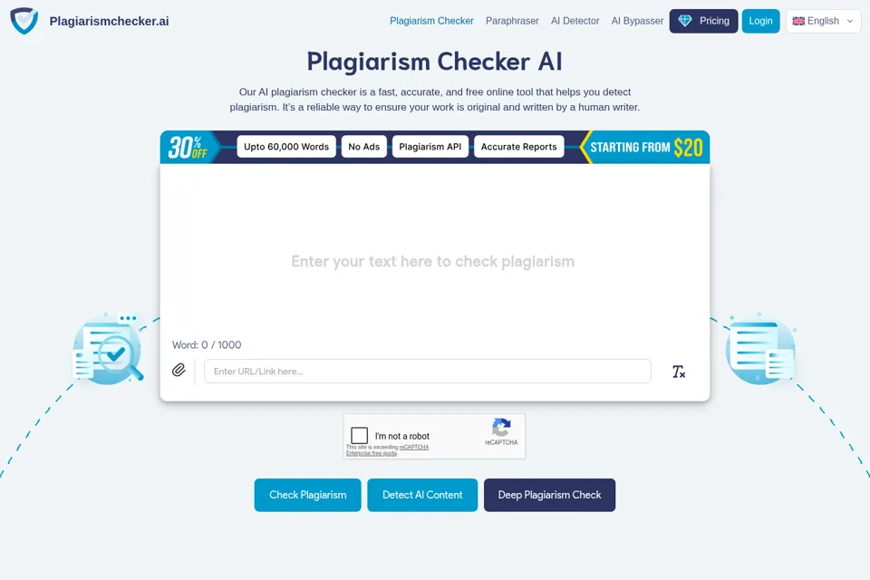Landing page preview