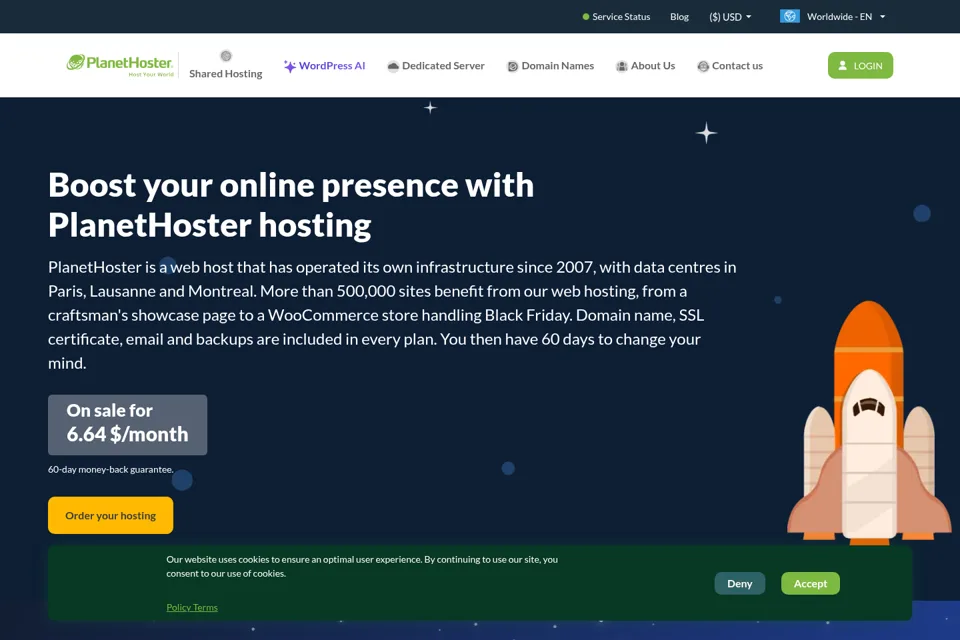 Landing page preview