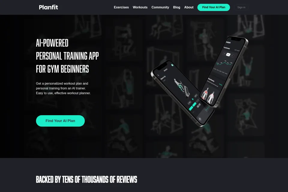 Landing page preview