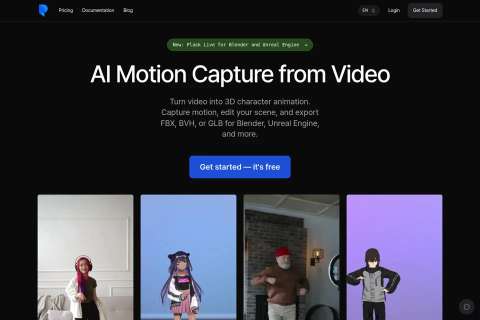 Landing page preview