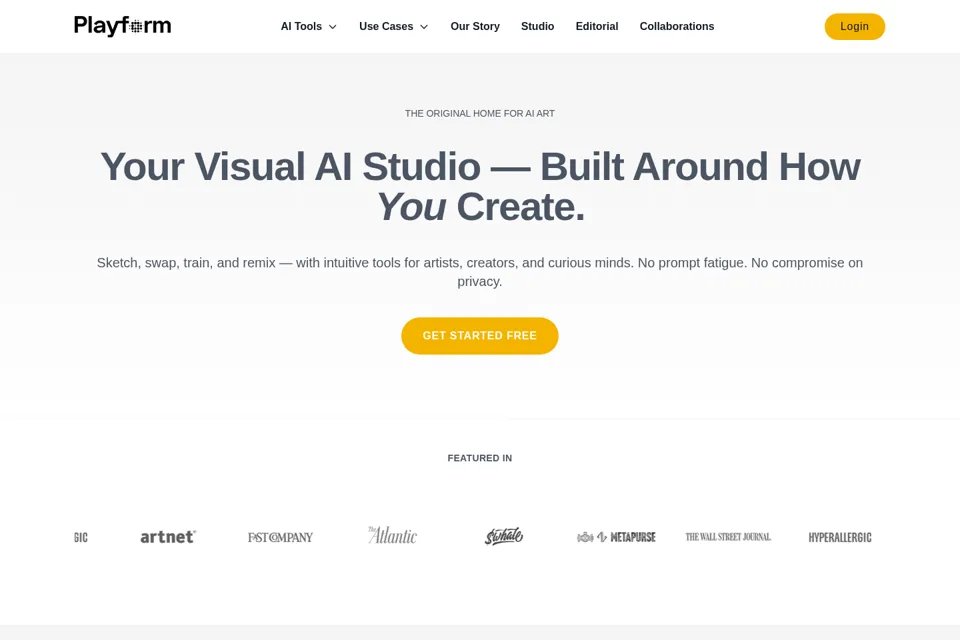 Landing page preview