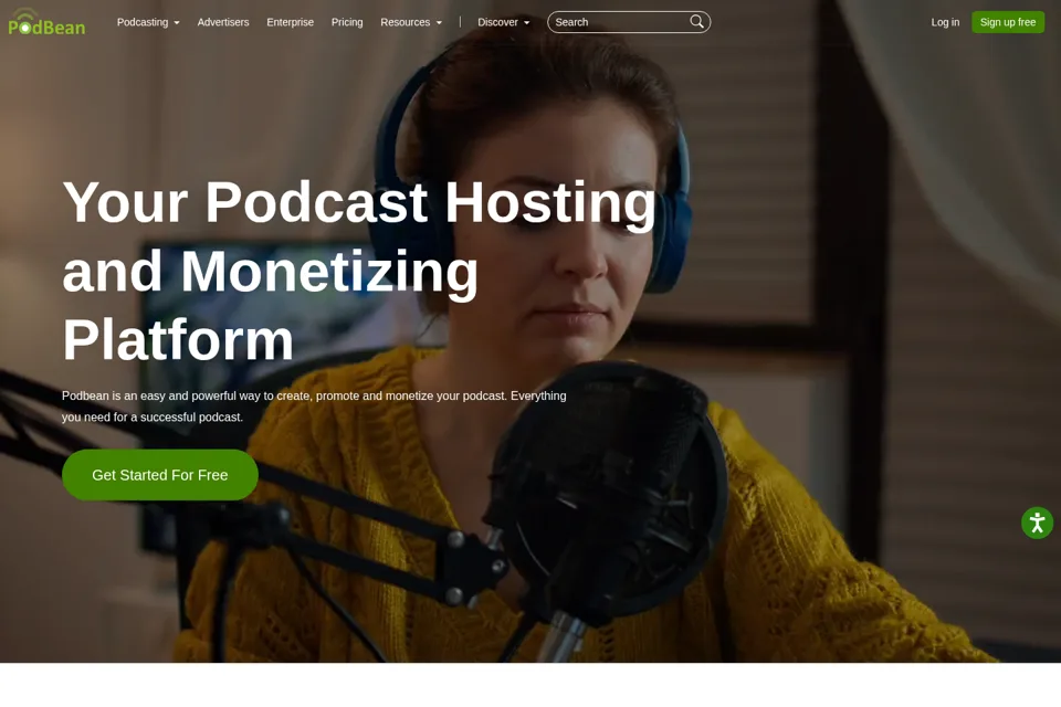 Landing page preview