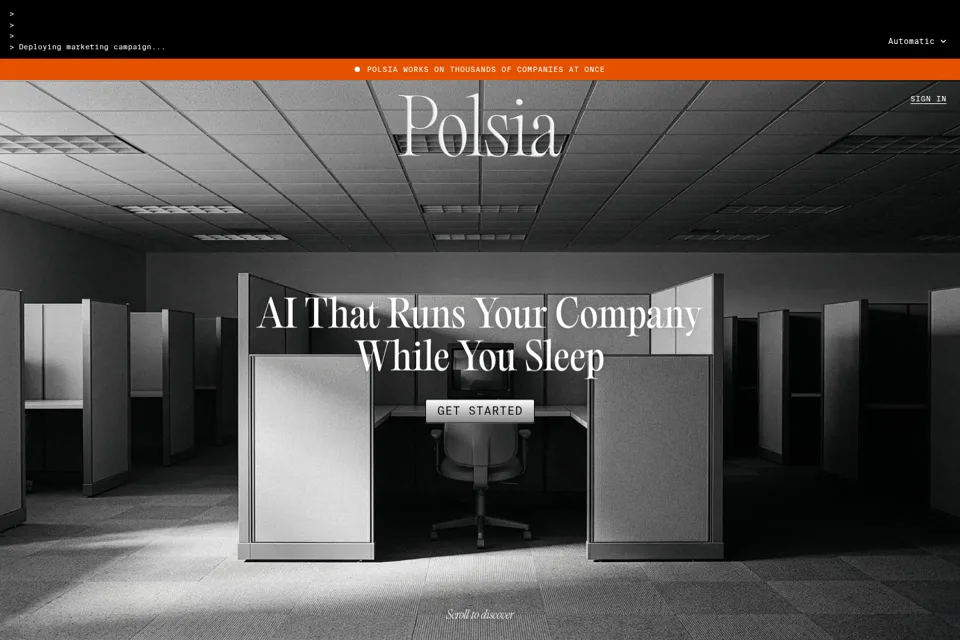 Landing page preview