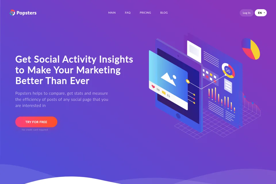 Landing page preview
