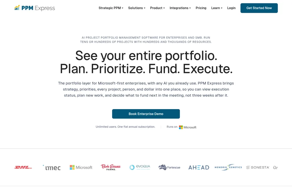 Landing page preview