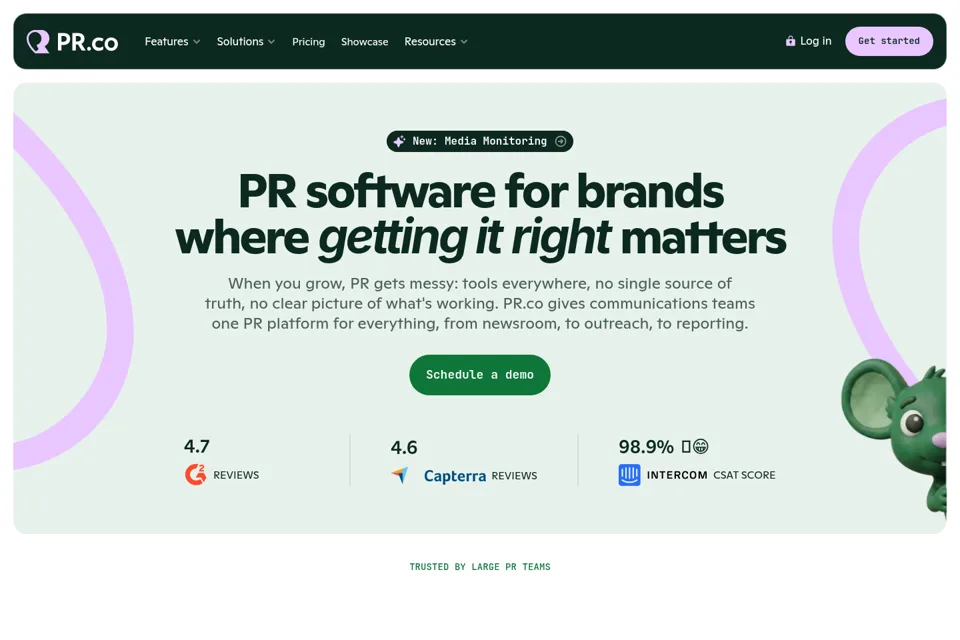 Landing page preview