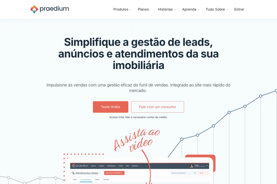 Landing page preview