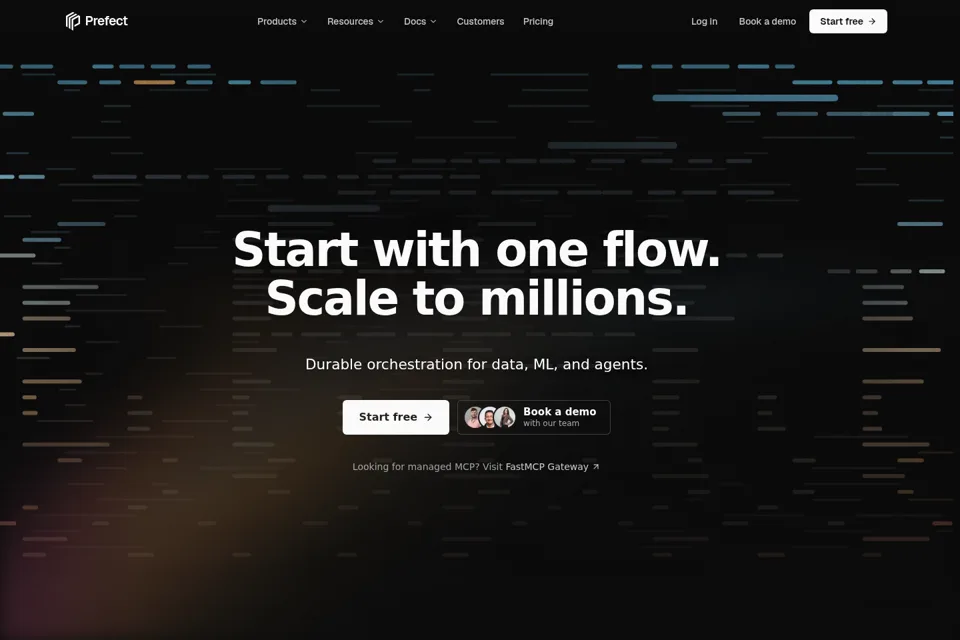 Landing page preview