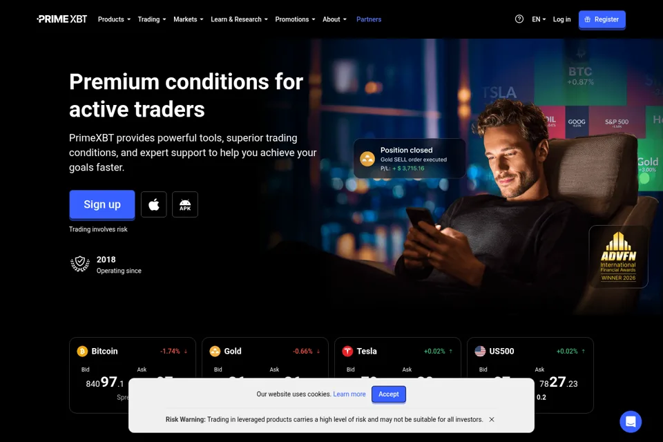 Landing page preview