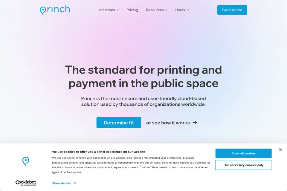 Landing page preview