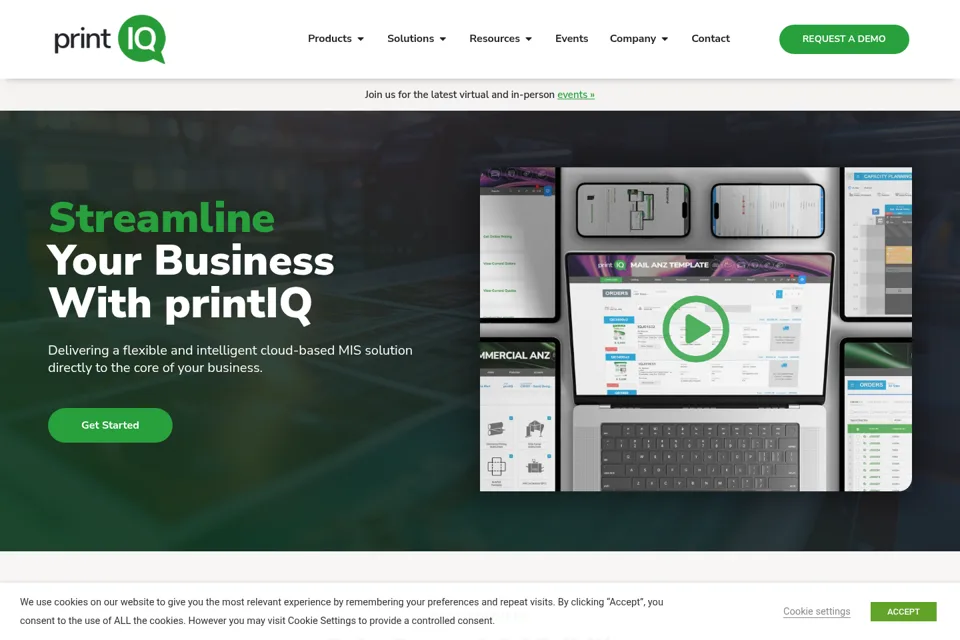 Landing page preview