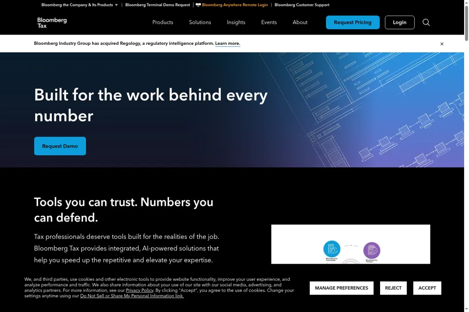 Landing page preview