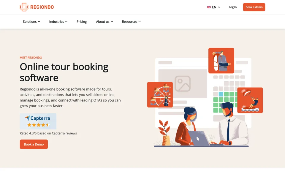 Landing page preview