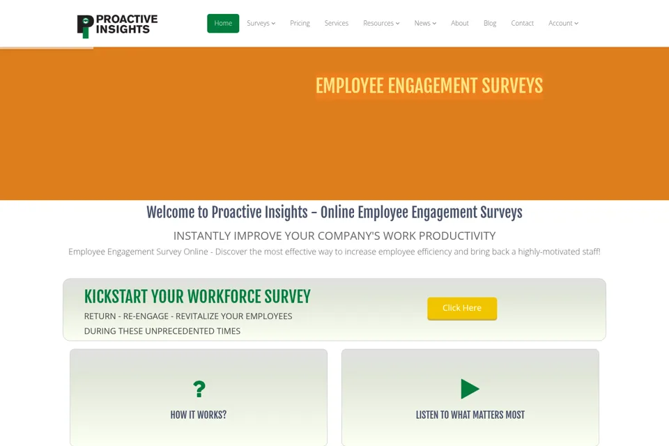 Landing page preview