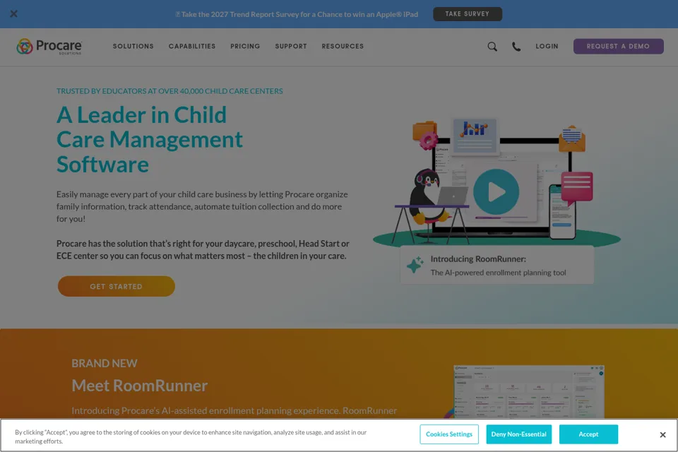 Landing page preview