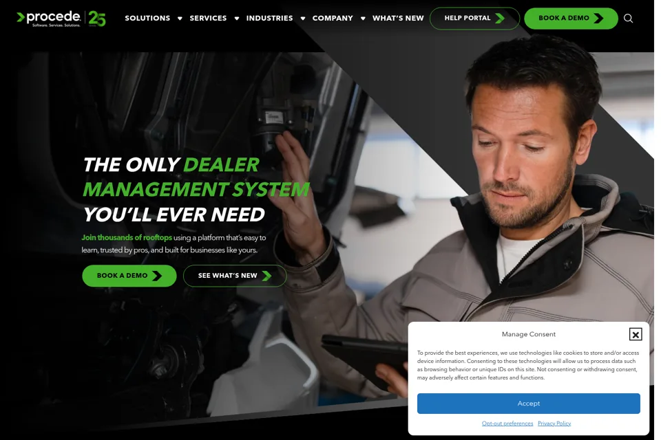 Landing page preview
