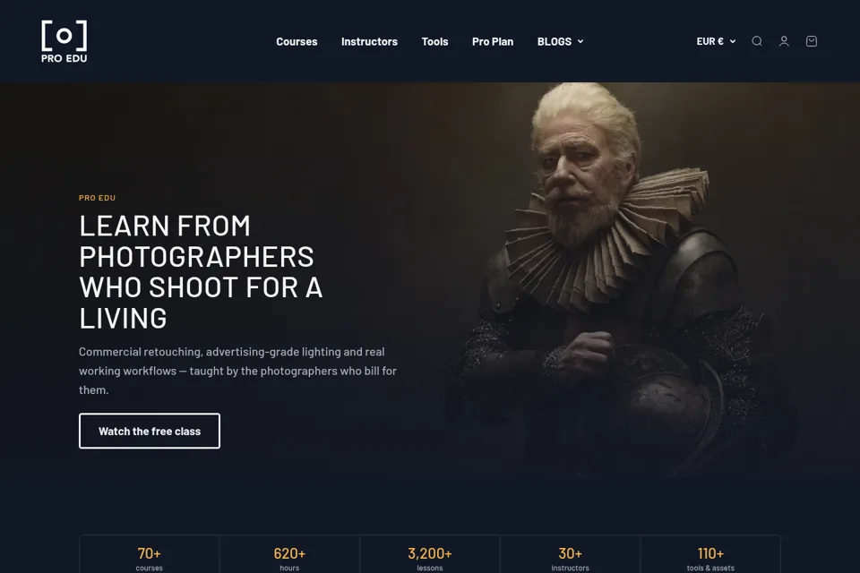 Landing page preview