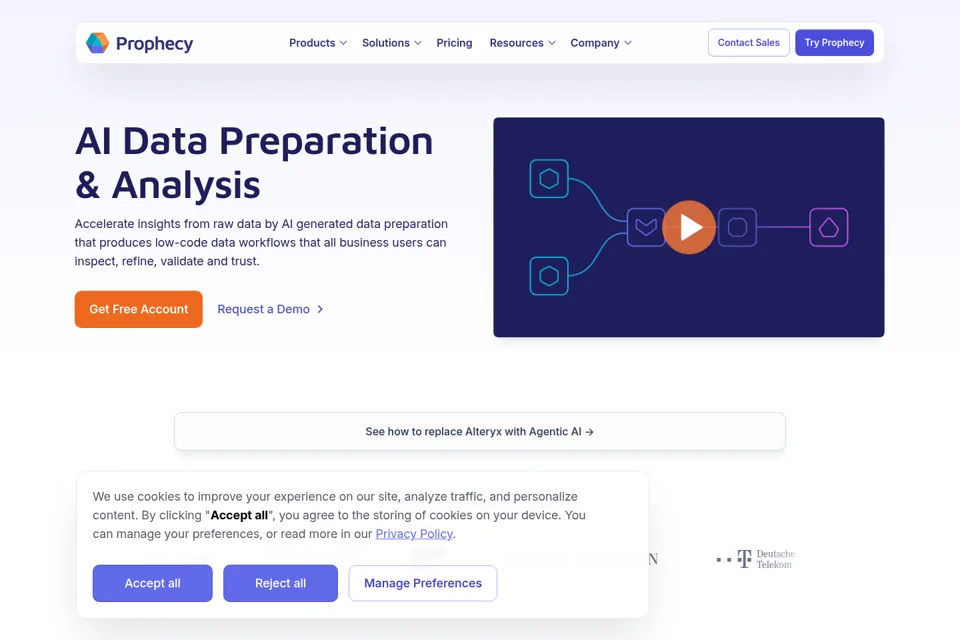 Landing page preview