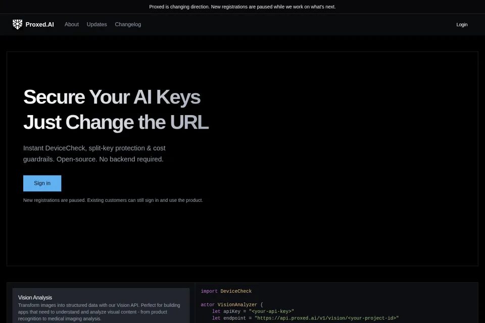 Landing page preview