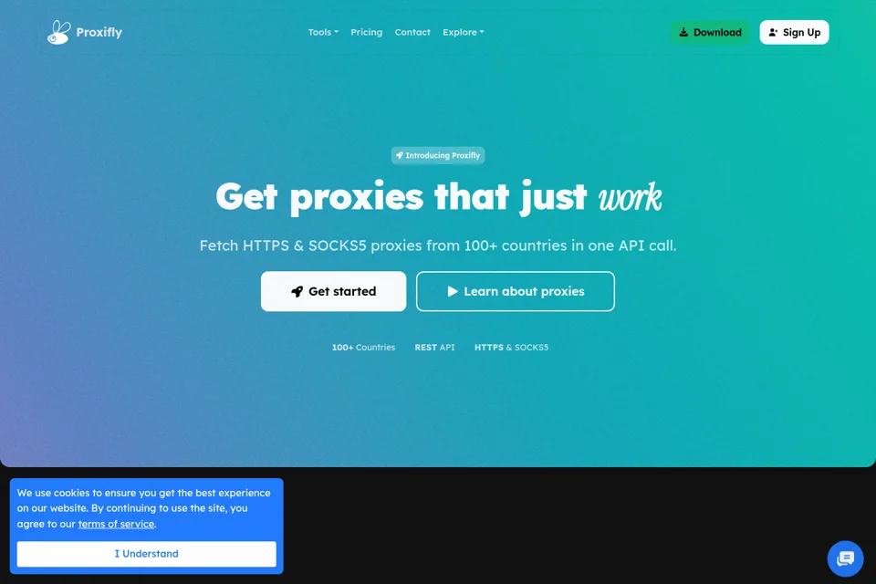 Landing page preview