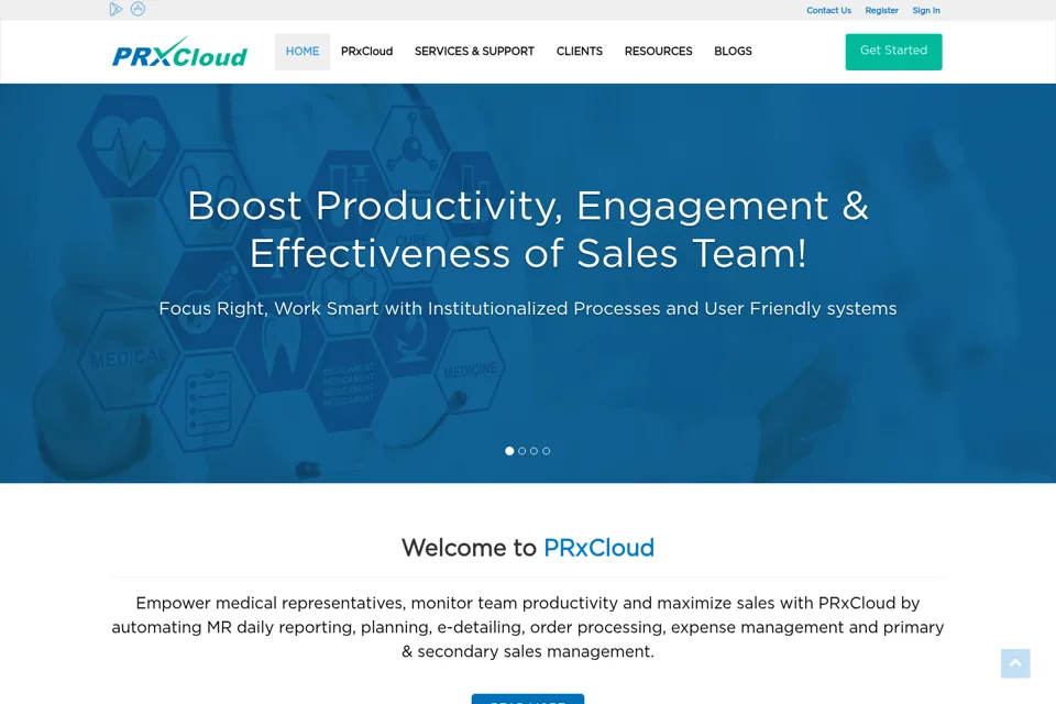 Landing page preview