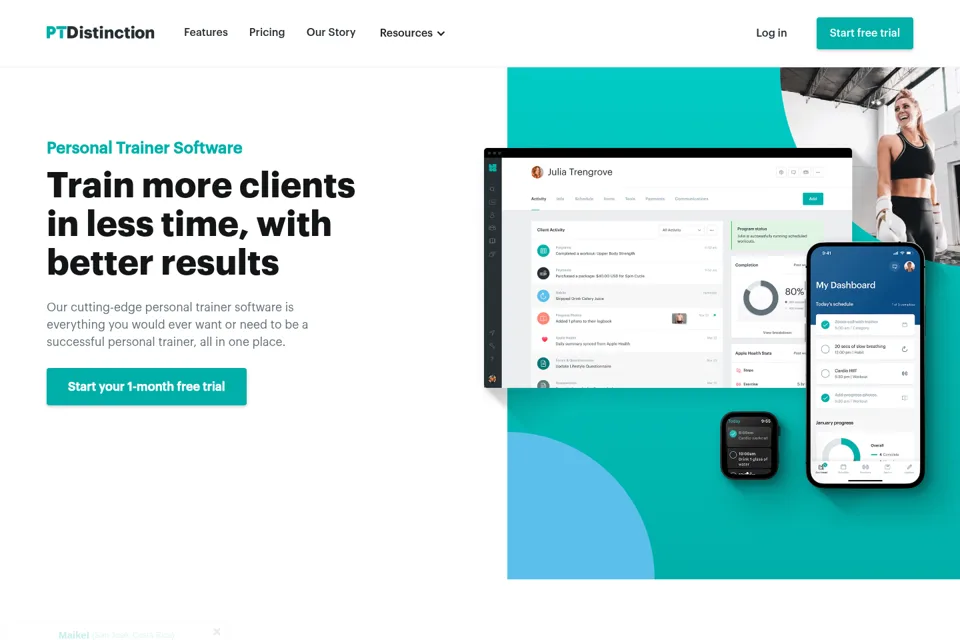 Landing page preview