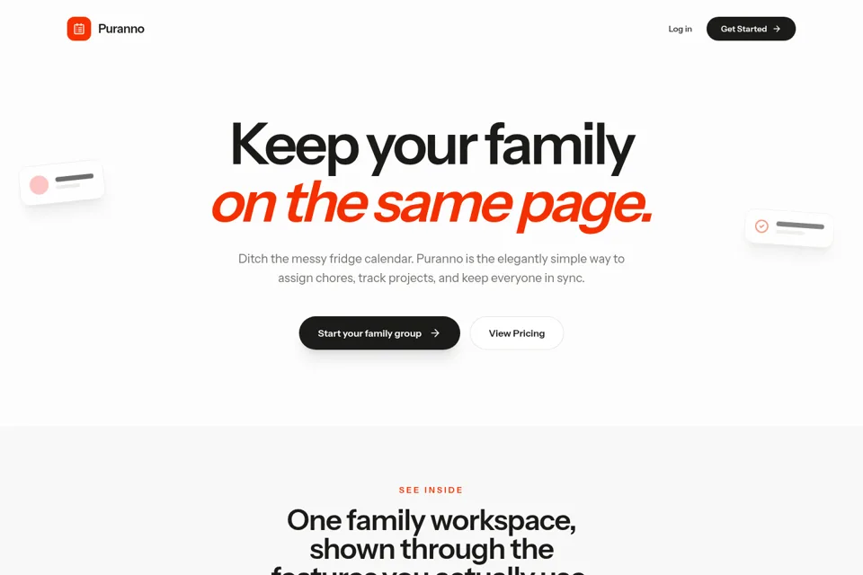 Landing page preview