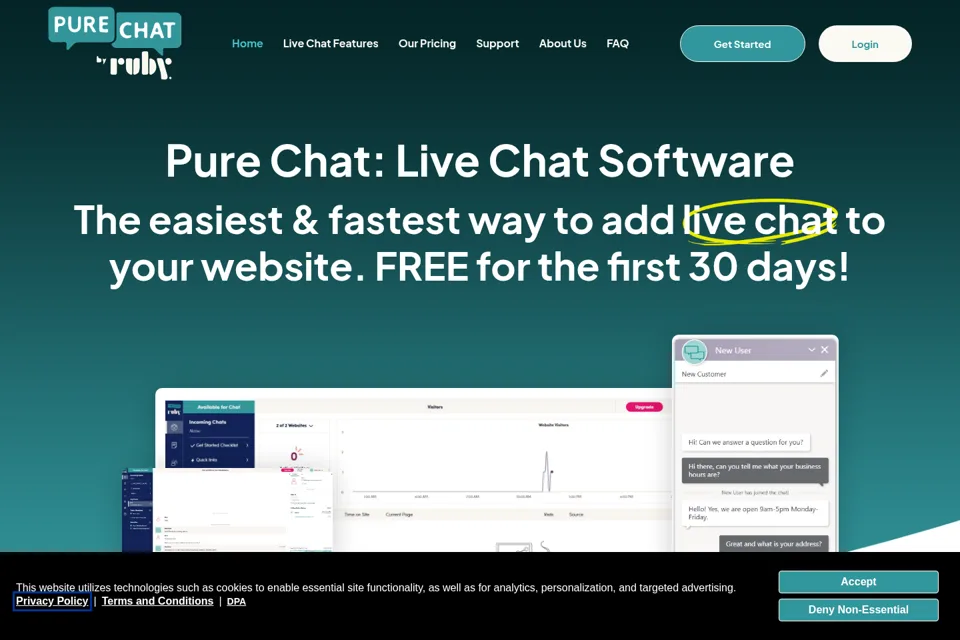 Landing page preview