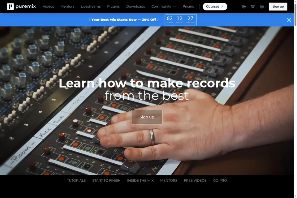 Landing page preview