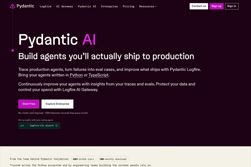 Landing page preview