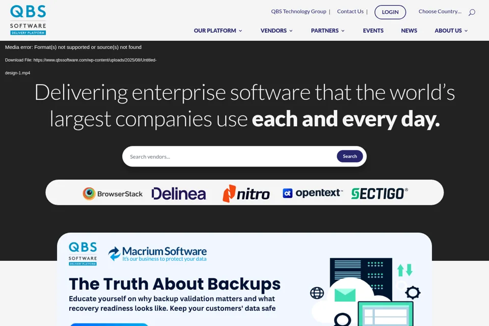 Landing page preview