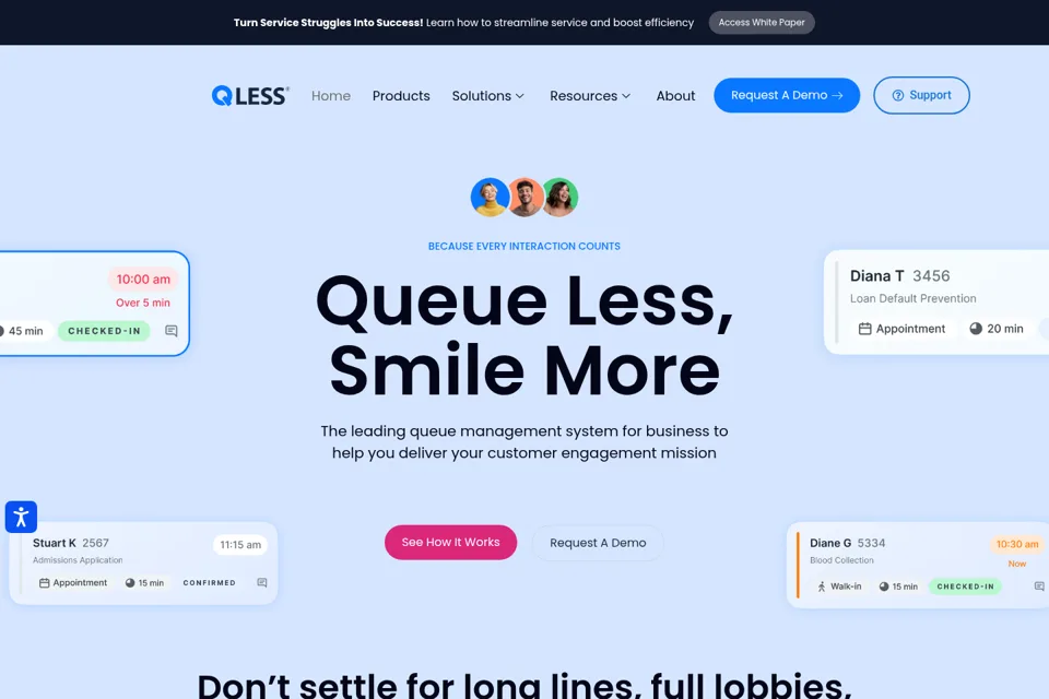 Landing page preview