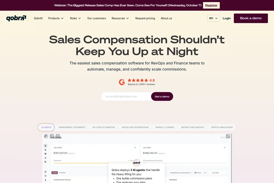 Landing page preview