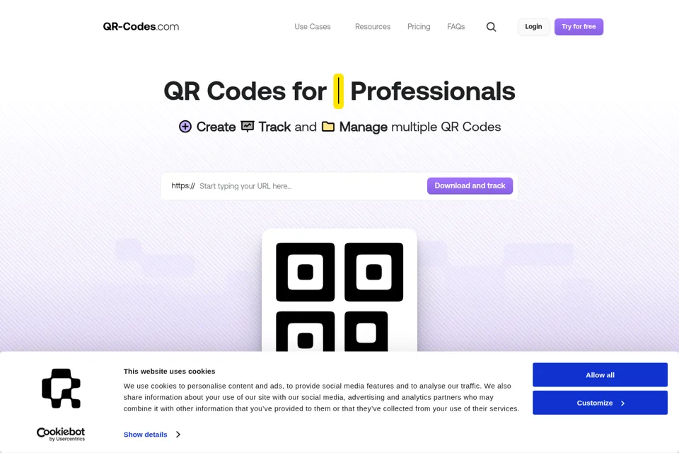 Landing page preview