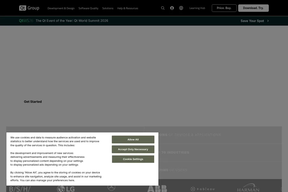 Landing page preview