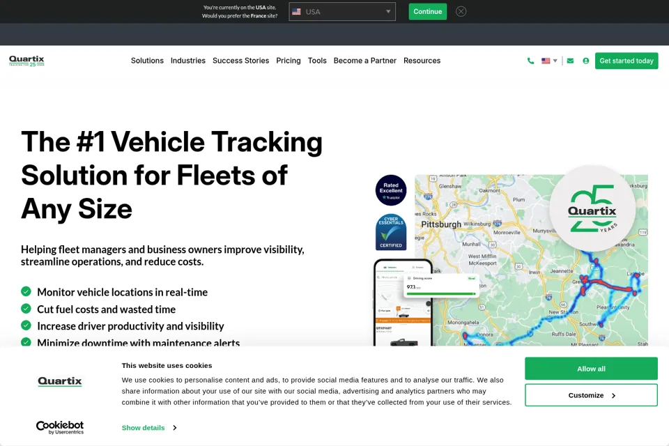 Landing page preview