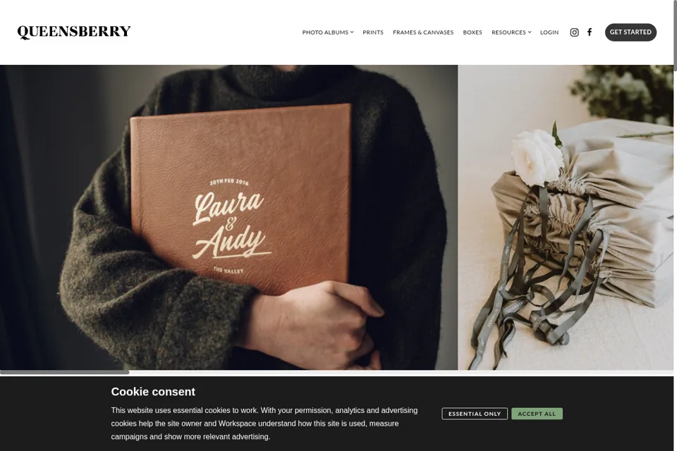 Landing page preview