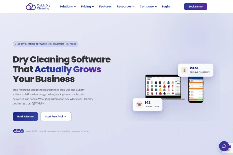 Landing page preview