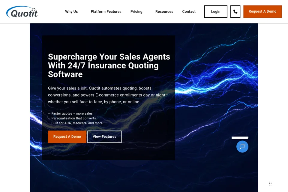 Landing page preview
