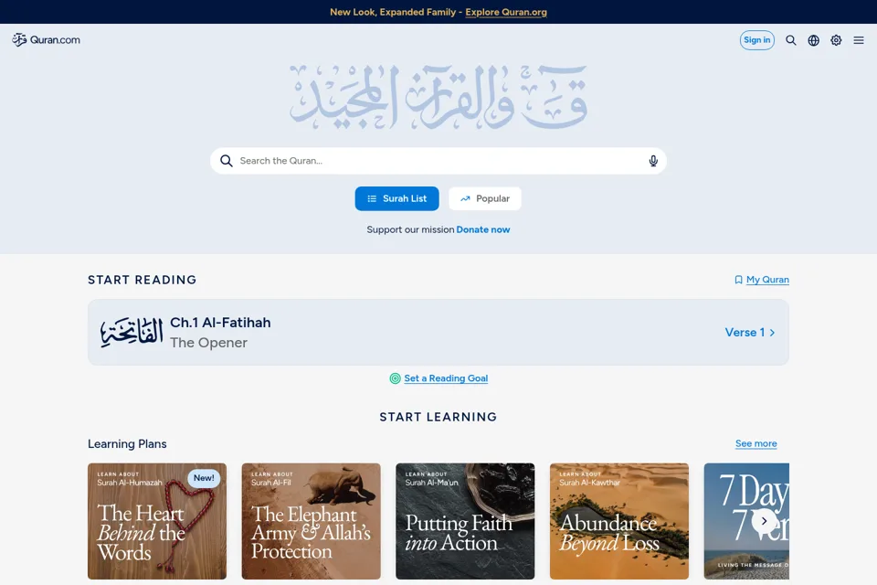 Landing page preview