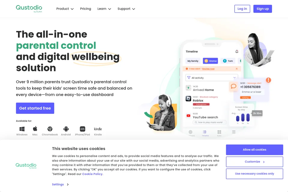 Landing page preview